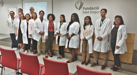 Aquest estiu l’Hospital de Figueres acull 22 estudiants americans per conèixer la professió mèdica
