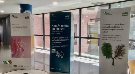 La FSE i l’empresa de serveis ambientals Sersall impulsen una exposició sobre la nova llei de plàstics d’un sol ús 