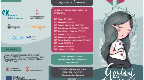 La Taula Comarcal d’Infància i Adolescència de l’Alt Empordà impulsa una campanya de prevenció dels embarassos de risc