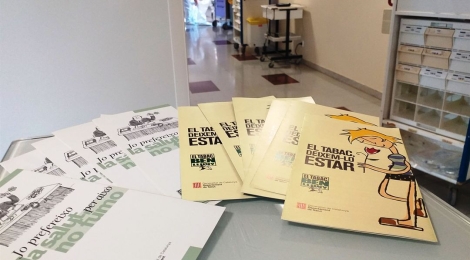 L’Hospital de Figueres ofereix ajuda als pacients ingressats que vulguin deixar de fumar