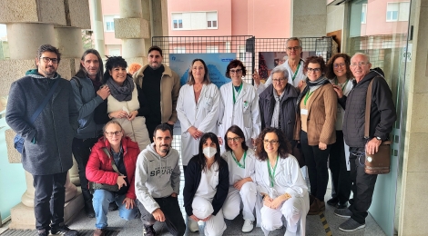 Una exposició mostra la realitat de vuit persones que reben tractament a l’Hospital de Figueres per alguna malaltia respiratòria crònica