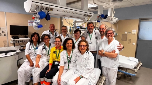 Professionals del servei d'Urgencies que han rebut l'especialitat