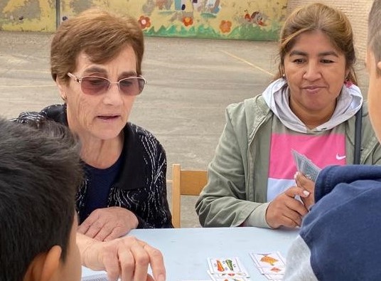 Activitat intergeneracional a l'Escola Joan Reglà de Bàscara