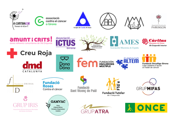 Logos Entitats socials i de salut