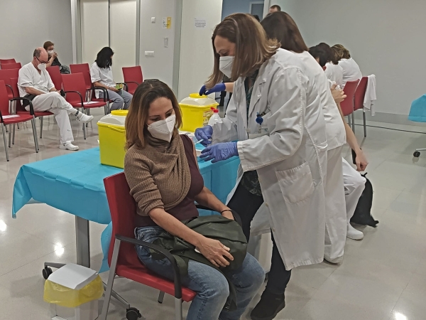 Vacunació als professionals del sector privat