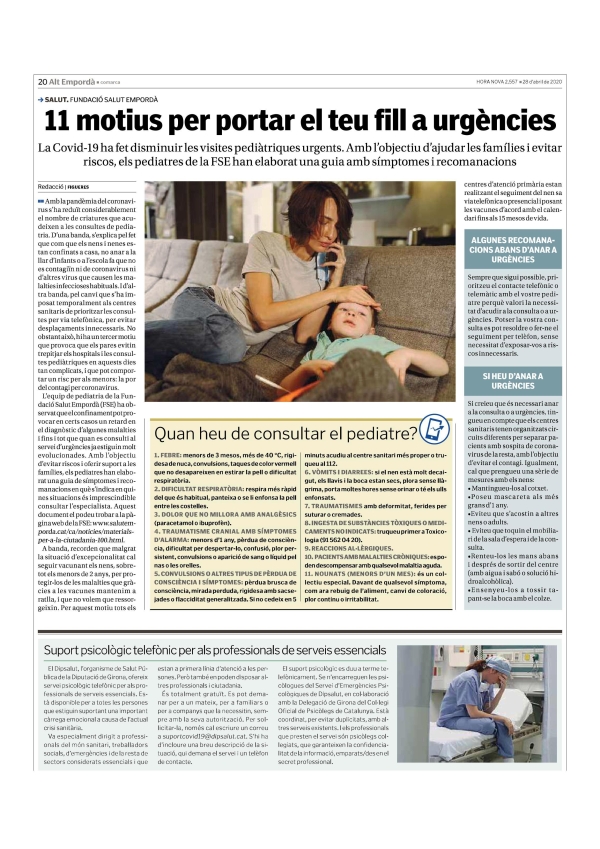 Paginasalut pediatria