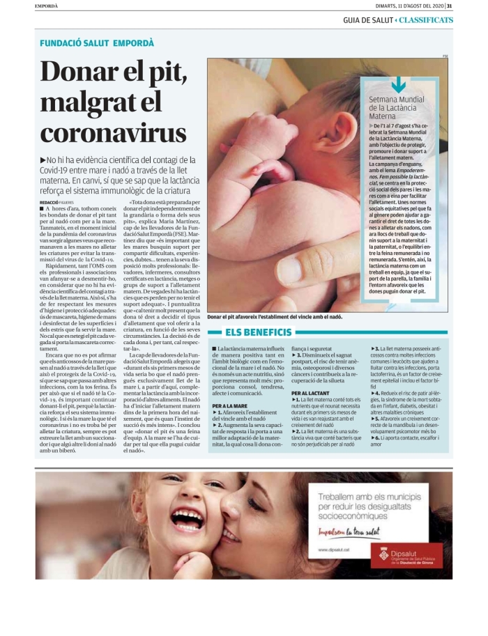 110820 emporda lactanciacovid